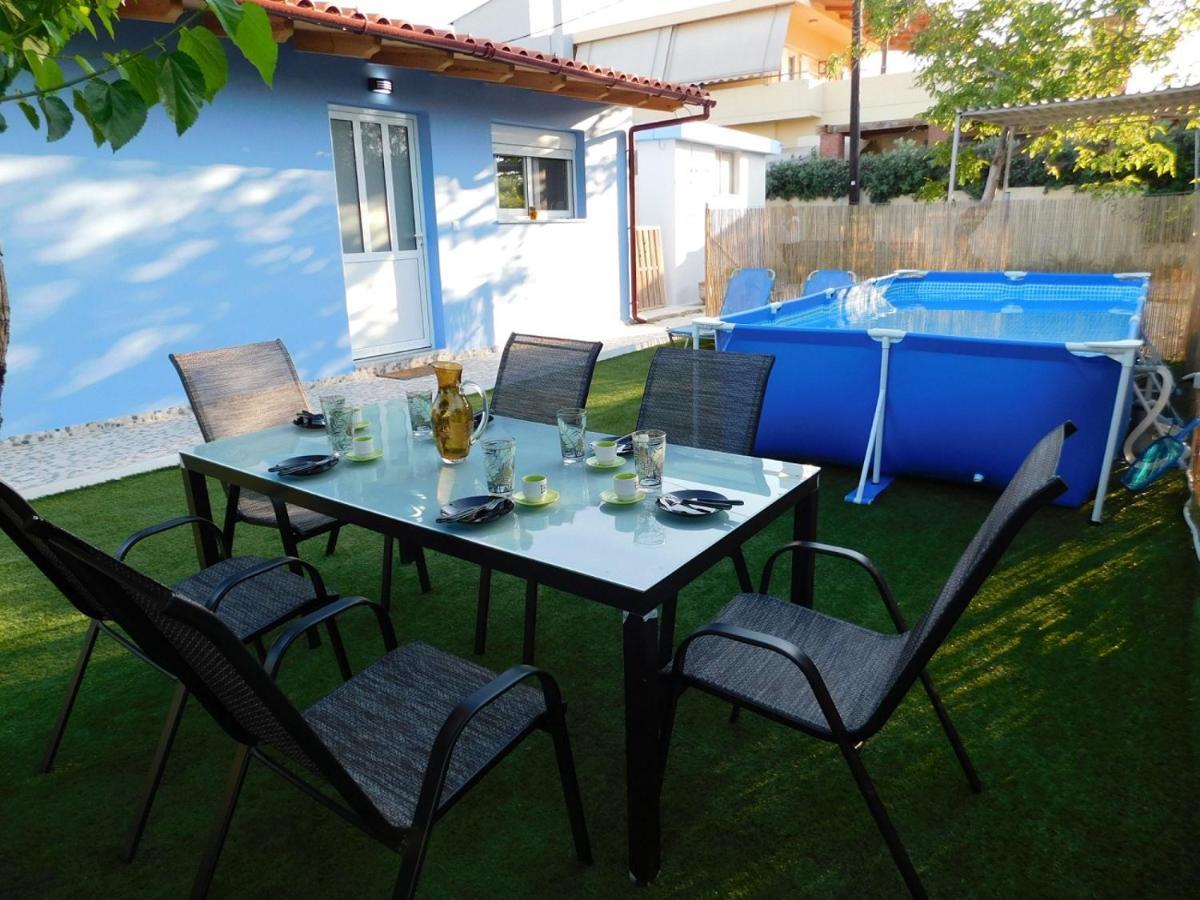 M & M House Villa Agia  Bagian luar foto